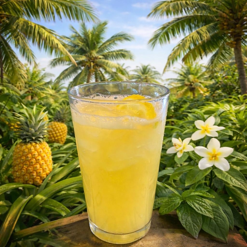 GOLDEN PİNE (TATLI - ASİTSİZ) ananas,hind.cevizi,vaniya